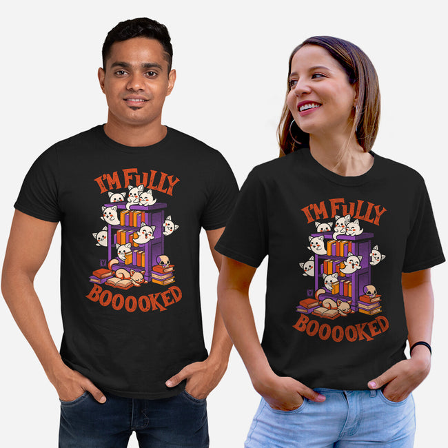 I'm Fully Booooked-Unisex-Basic-Tee-worlddominationforcats