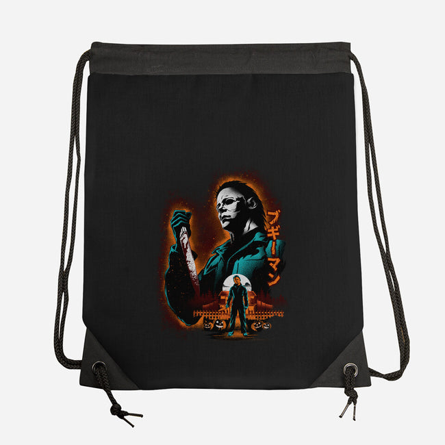 Attack Of Myers-None-Drawstring-Bag-hypertwenty