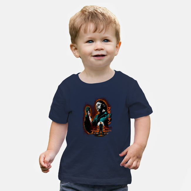 Attack Of Myers-Baby-Basic-Tee-hypertwenty