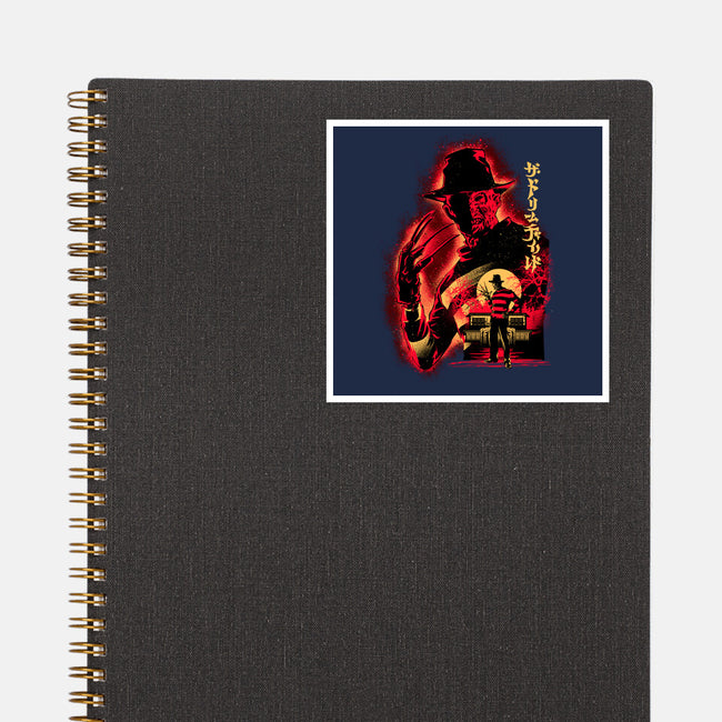 Attack Of Krueger-None-Glossy-Sticker-hypertwenty