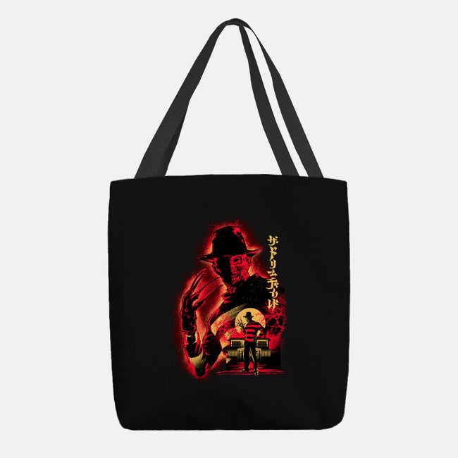 Attack Of Krueger-None-Basic Tote-Bag-hypertwenty