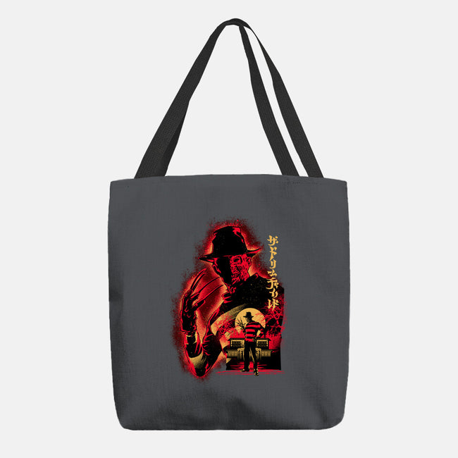 Attack Of Krueger-None-Basic Tote-Bag-hypertwenty