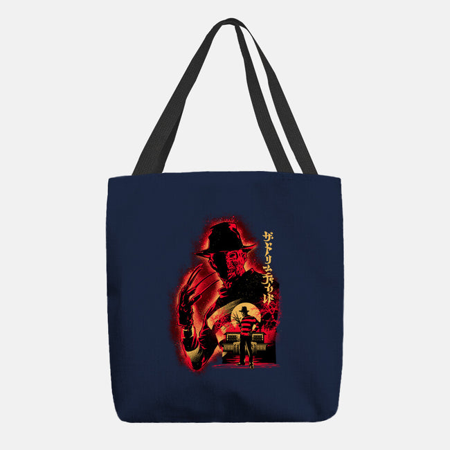 Attack Of Krueger-None-Basic Tote-Bag-hypertwenty