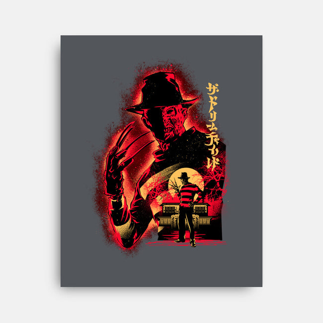 Attack Of Krueger-None-Stretched-Canvas-hypertwenty