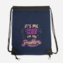 Hi I'm The Problem-None-Drawstring-Bag-koalastudio