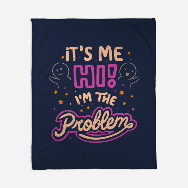 Hi I'm The Problem-None-Fleece-Blanket-koalastudio