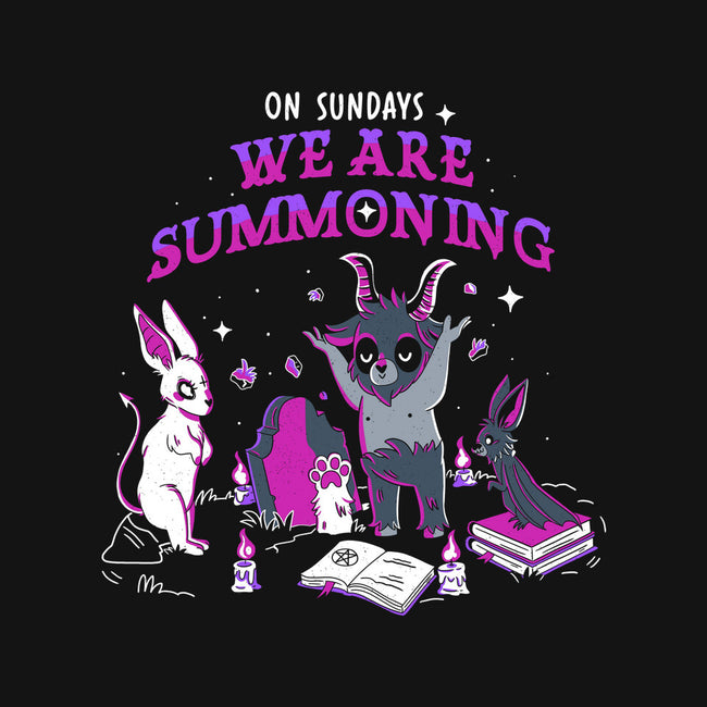 Summoning On Sundays-Unisex-Pullover-Sweatshirt-yumie