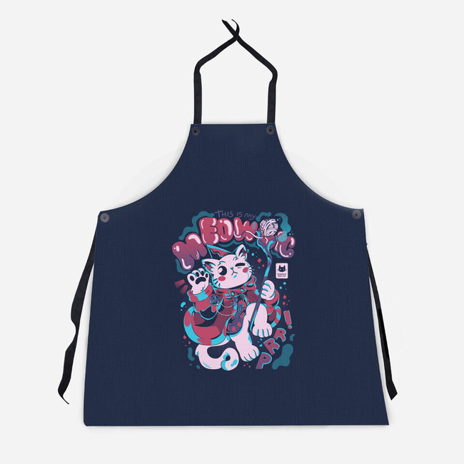 My Meowgic-Unisex-Kitchen-Apron-yumie