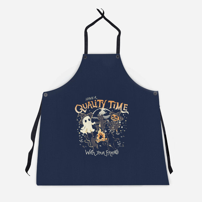 Quality Time-Unisex-Kitchen-Apron-yumie