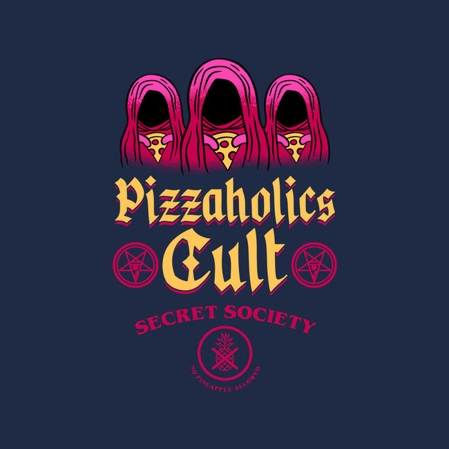 Pizzaholics Cult Secret Society-Womens-Basic-Tee-sachpica