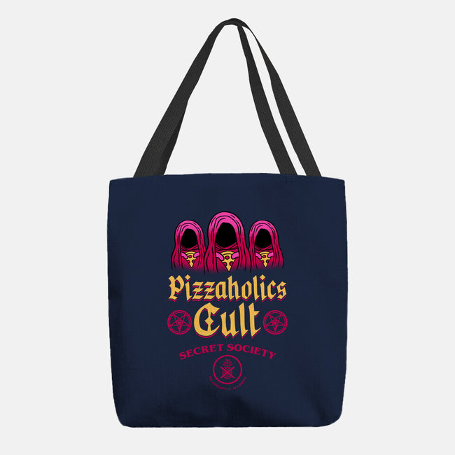 Pizzaholics Cult Secret Society-None-Basic Tote-Bag-sachpica