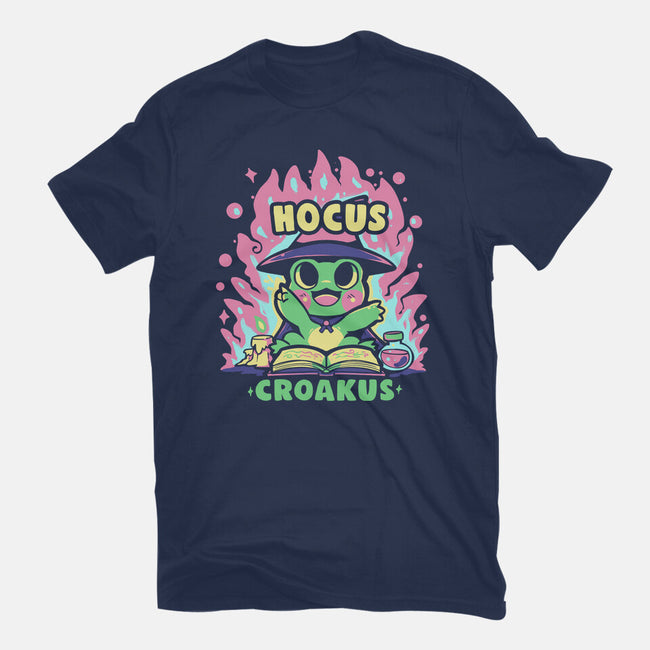 Hocus Croakus-Unisex-Basic-Tee-TechraNova