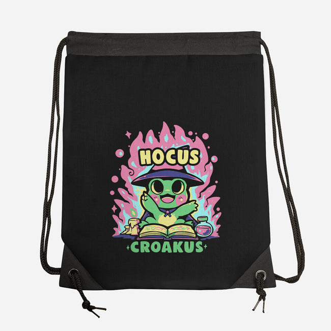 Hocus Croakus-None-Drawstring-Bag-TechraNova