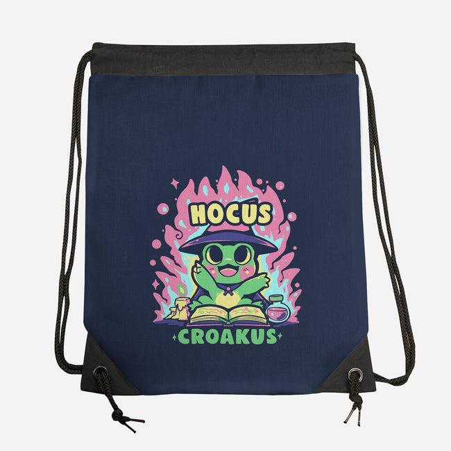 Hocus Croakus-None-Drawstring-Bag-TechraNova