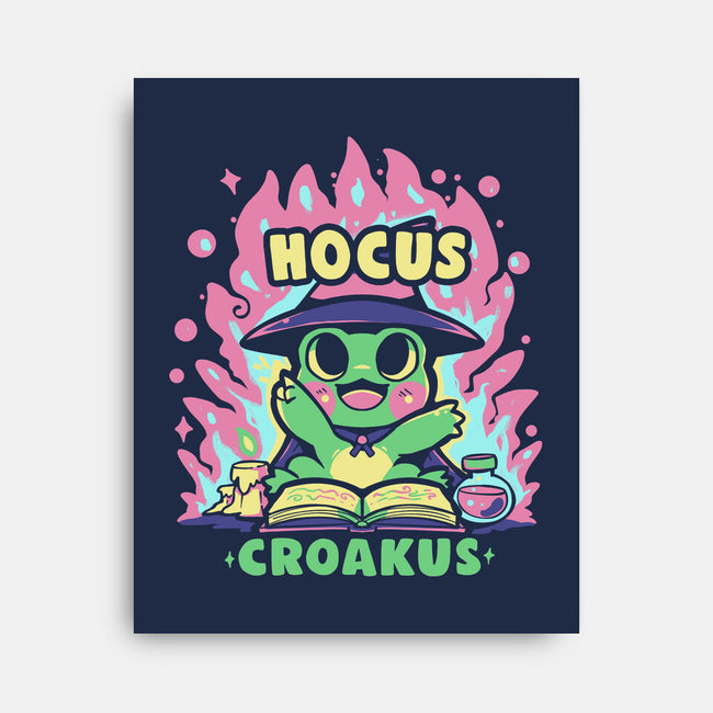 Hocus Croakus-None-Stretched-Canvas-TechraNova