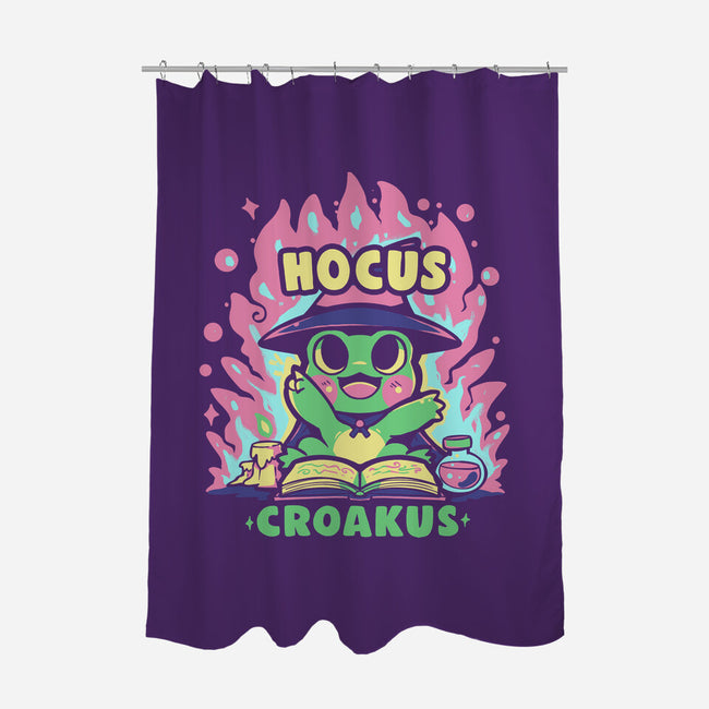 Hocus Croakus-None-Polyester-Shower Curtain-TechraNova