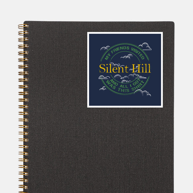 Silent Hill Souvenir-None-Glossy-Sticker-estudiofitas