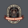 Horror Movies All Day-Womens-V-Neck-Tee-glitchygorilla