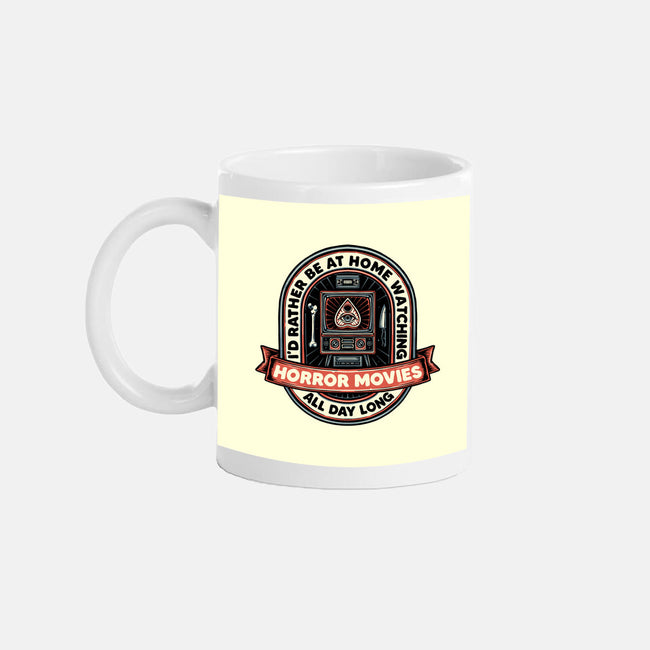 Horror Movies All Day-None-Mug-Drinkware-glitchygorilla