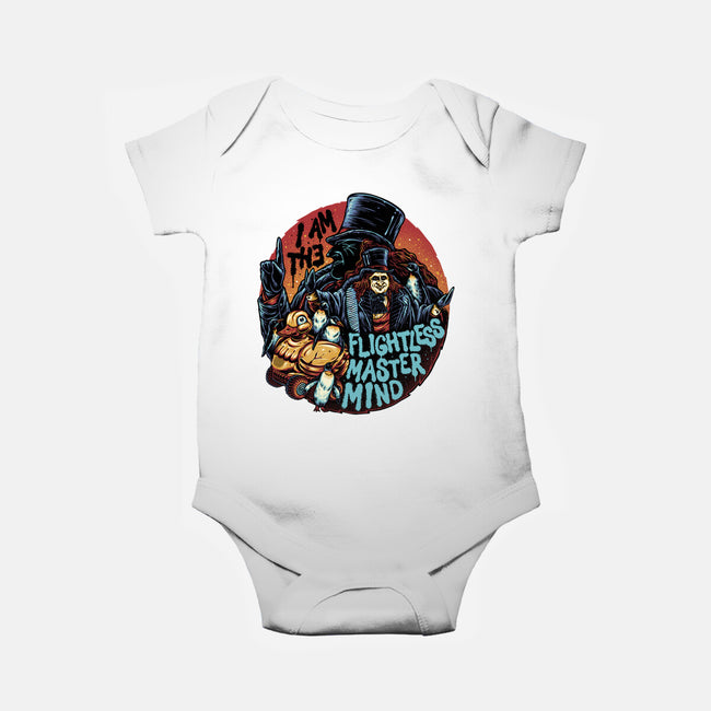 Flightless Mastermind-Baby-Basic-Onesie-glitchygorilla