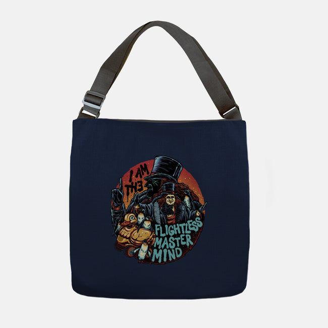 Flightless Mastermind-None-Adjustable Tote-Bag-glitchygorilla