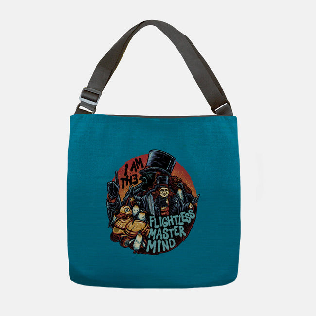 Flightless Mastermind-None-Adjustable Tote-Bag-glitchygorilla