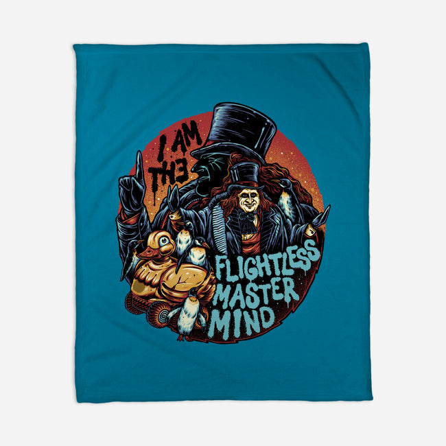 Flightless Mastermind-None-Fleece-Blanket-glitchygorilla