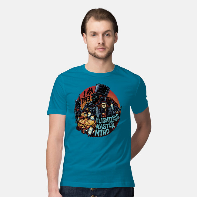 Flightless Mastermind-Mens-Premium-Tee-glitchygorilla