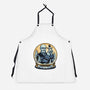 King Of Chill-Unisex-Kitchen-Apron-glitchygorilla