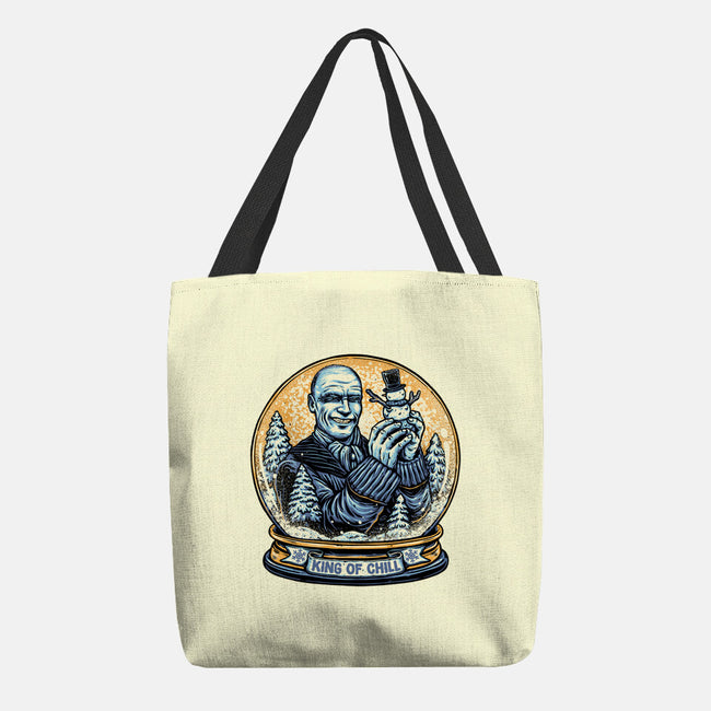 King Of Chill-None-Basic Tote-Bag-glitchygorilla