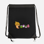 Eat Like Supersaiyan-None-Drawstring-Bag-spoilerinc