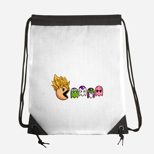 Eat Like Supersaiyan-None-Drawstring-Bag-spoilerinc