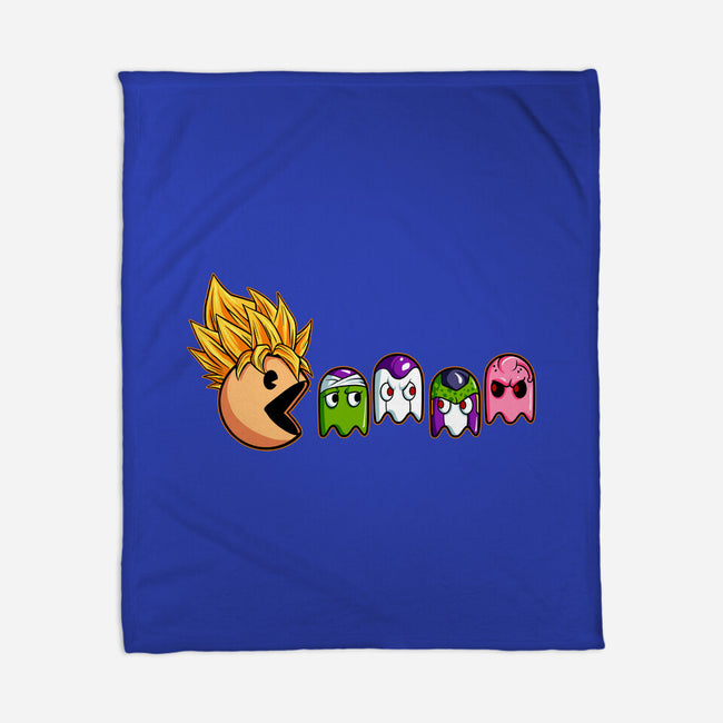 Eat Like Supersaiyan-None-Fleece-Blanket-spoilerinc