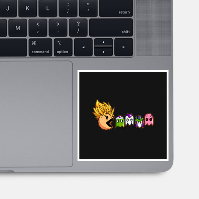 Eat Like Supersaiyan-None-Glossy-Sticker-spoilerinc