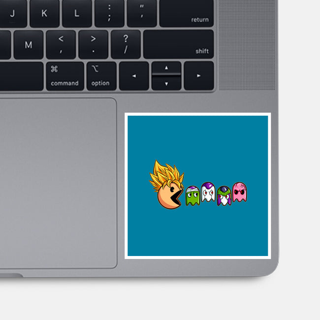 Eat Like Supersaiyan-None-Glossy-Sticker-spoilerinc