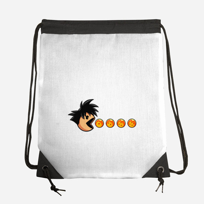 Eat Like Saiyan-None-Drawstring-Bag-spoilerinc