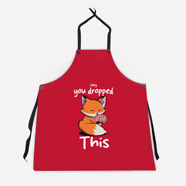 You Dropped This-Unisex-Kitchen-Apron-fanfabio