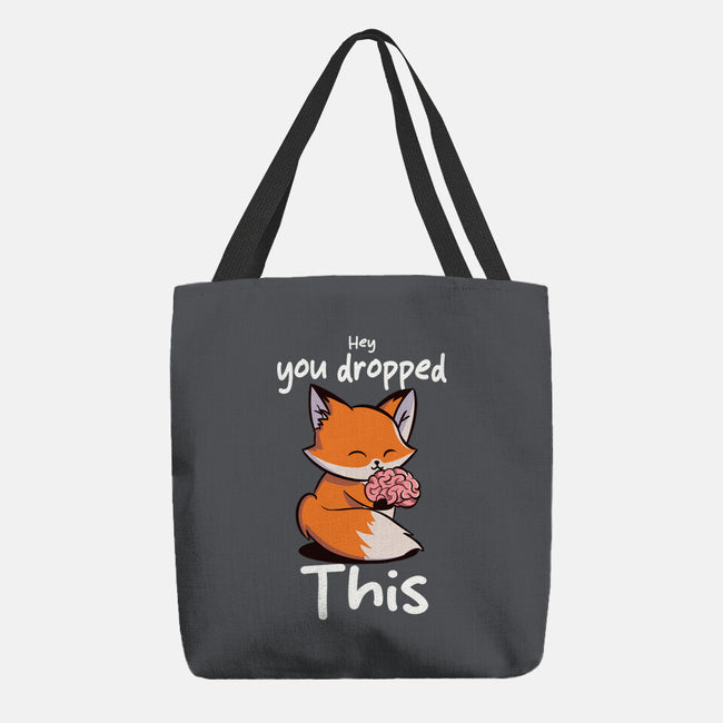 You Dropped This-None-Basic Tote-Bag-fanfabio