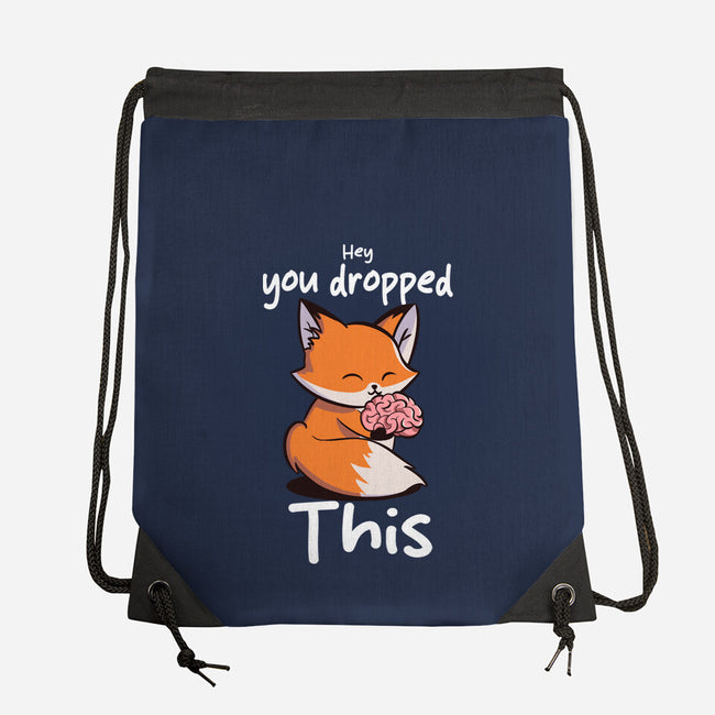 You Dropped This-None-Drawstring-Bag-fanfabio