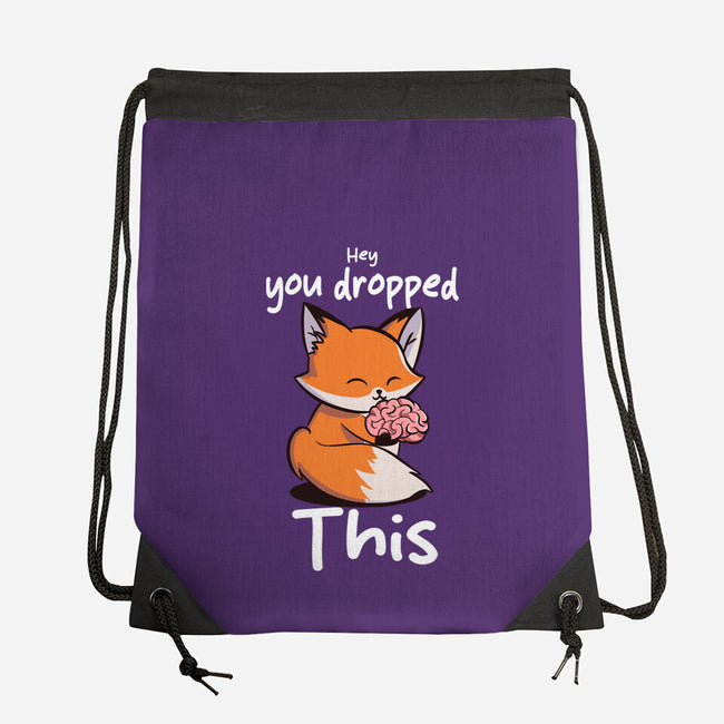 You Dropped This-None-Drawstring-Bag-fanfabio