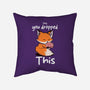 You Dropped This-None-Removable Cover w Insert-Throw Pillow-fanfabio