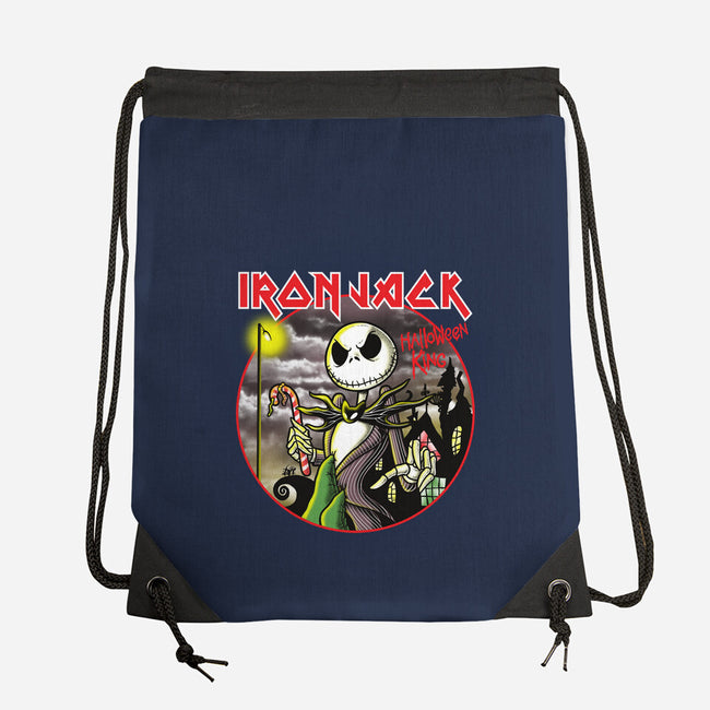 Iron Halloween King-None-Drawstring-Bag-Barbadifuoco