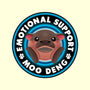 Emotional Support Hippo-None-Adjustable Tote-Bag-Whimsical Thinker