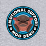 Emotional Support Hippo-Baby-Basic-Tee-Whimsical Thinker