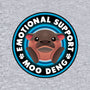 Emotional Support Hippo-Unisex-Crew Neck-Sweatshirt-Whimsical Thinker