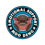 Emotional Support Hippo-None-Fleece-Blanket-Whimsical Thinker