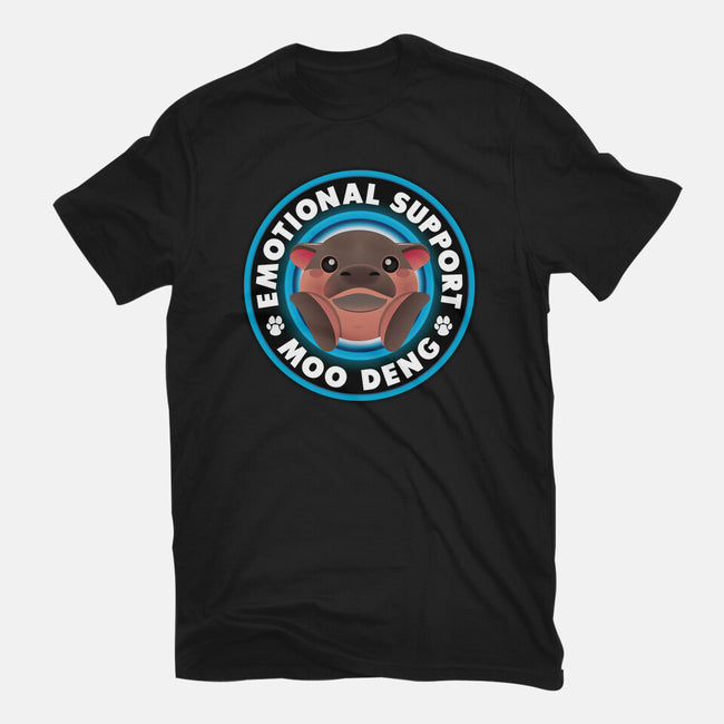 Emotional Support Hippo-Unisex-Basic-Tee-Whimsical Thinker