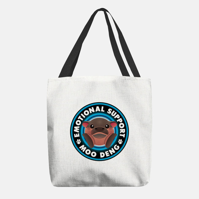 Emotional Support Hippo-None-Basic Tote-Bag-Whimsical Thinker