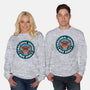 Emotional Support Hippo-Unisex-Crew Neck-Sweatshirt-Whimsical Thinker