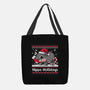 Hippo Holidays-None-Basic Tote-Bag-NemiMakeit